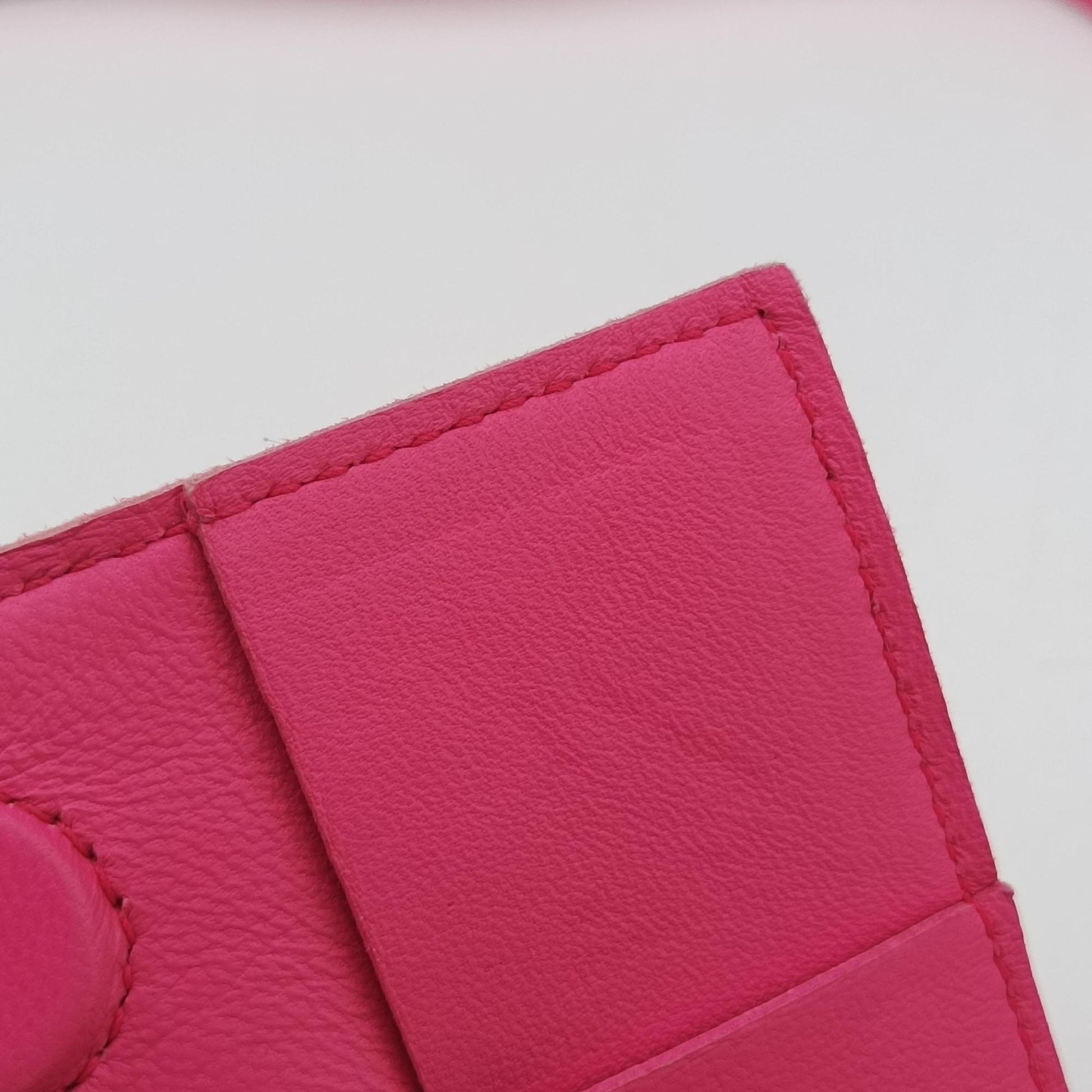candy cassette Pink lambskin IC Chipキャンディカセット ピンク ラムスキン ICチップ