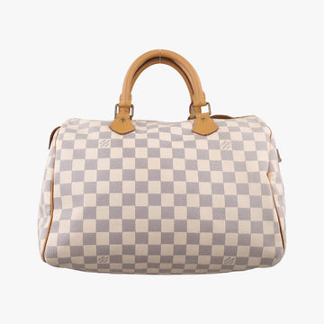 Vintage Louis Vuitton Speedy 30 AZUR Damier Canvas N41533 handbag | stylenewstar