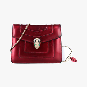 SERPENTI FOREVER Red Leather FK-L17-282174セルペンティ フォーエバー レッド レザー FK-L17-282174