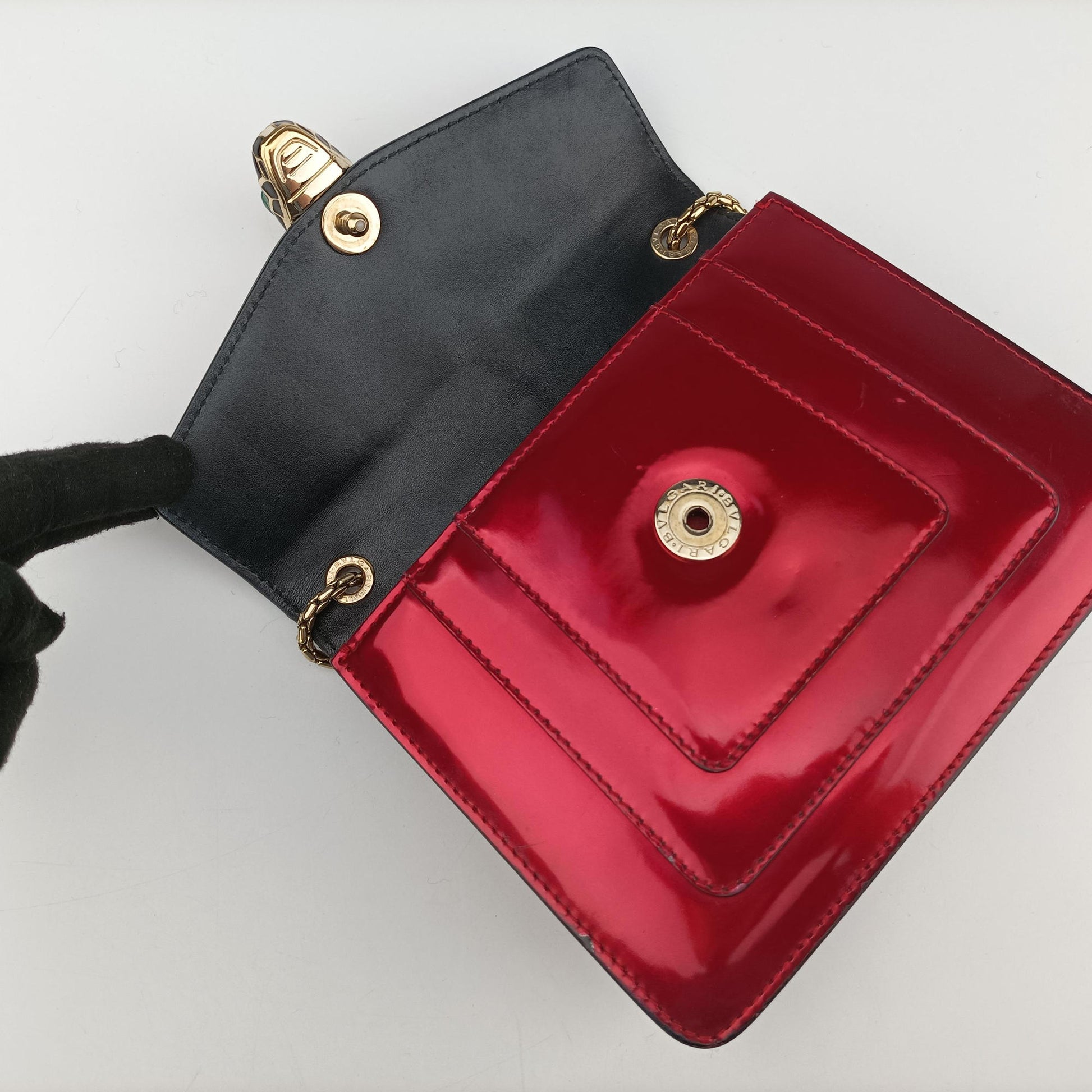 SERPENTI FOREVER Red Leather FK-L17-282174セルペンティ フォーエバー レッド レザー FK-L17-282174