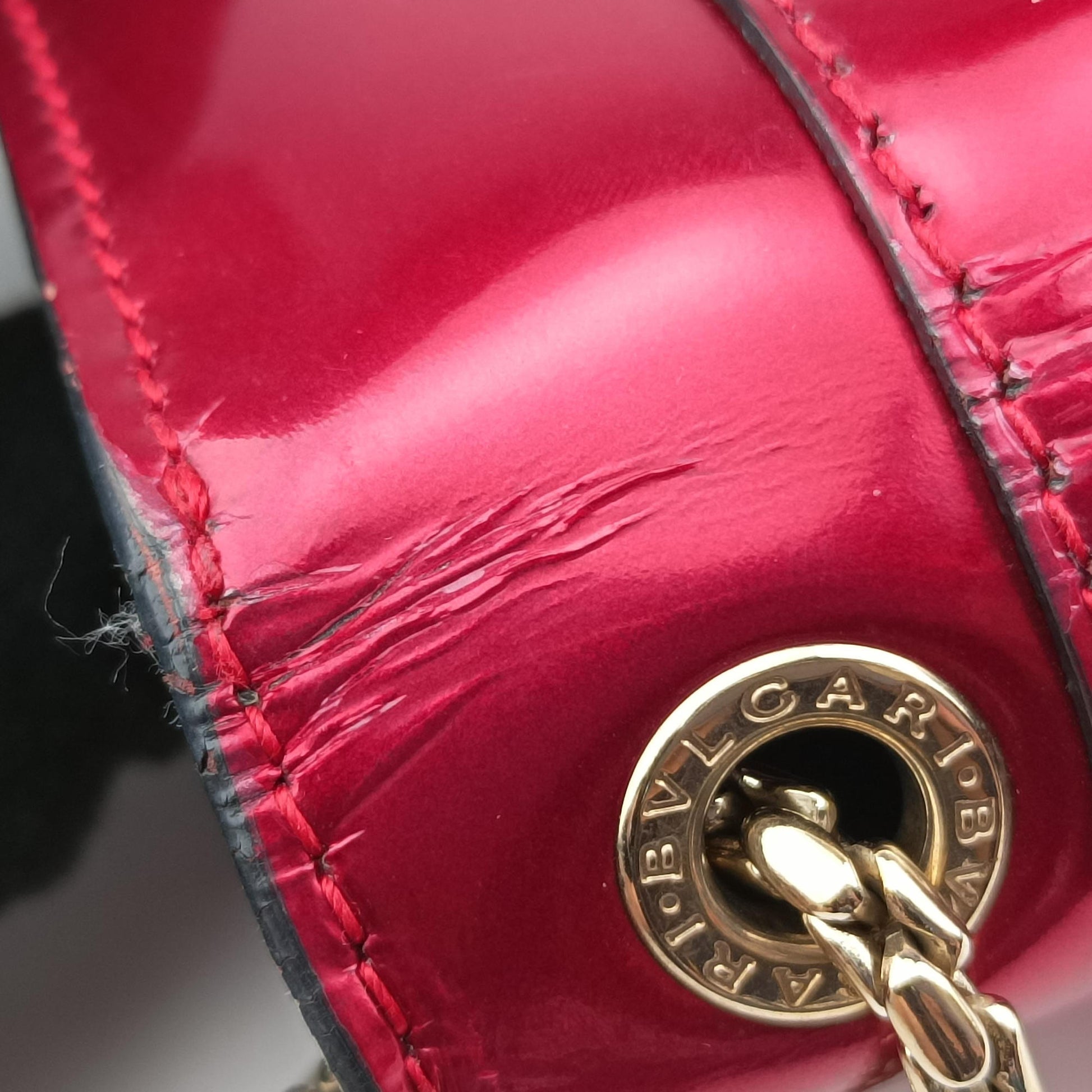 SERPENTI FOREVER Red Leather FK-L17-282174セルペンティ フォーエバー レッド レザー FK-L17-282174