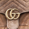 GG Marmont khaki velour 443497 D025088431GGマーモント カーキ ベロア 443497 D025088431
