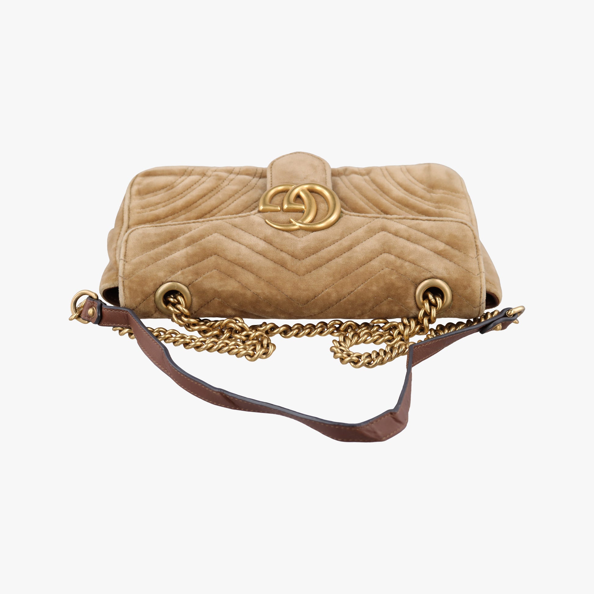 GG Marmont khaki velour 443497 D025088431GGマーモント カーキ ベロア 443497 D025088431