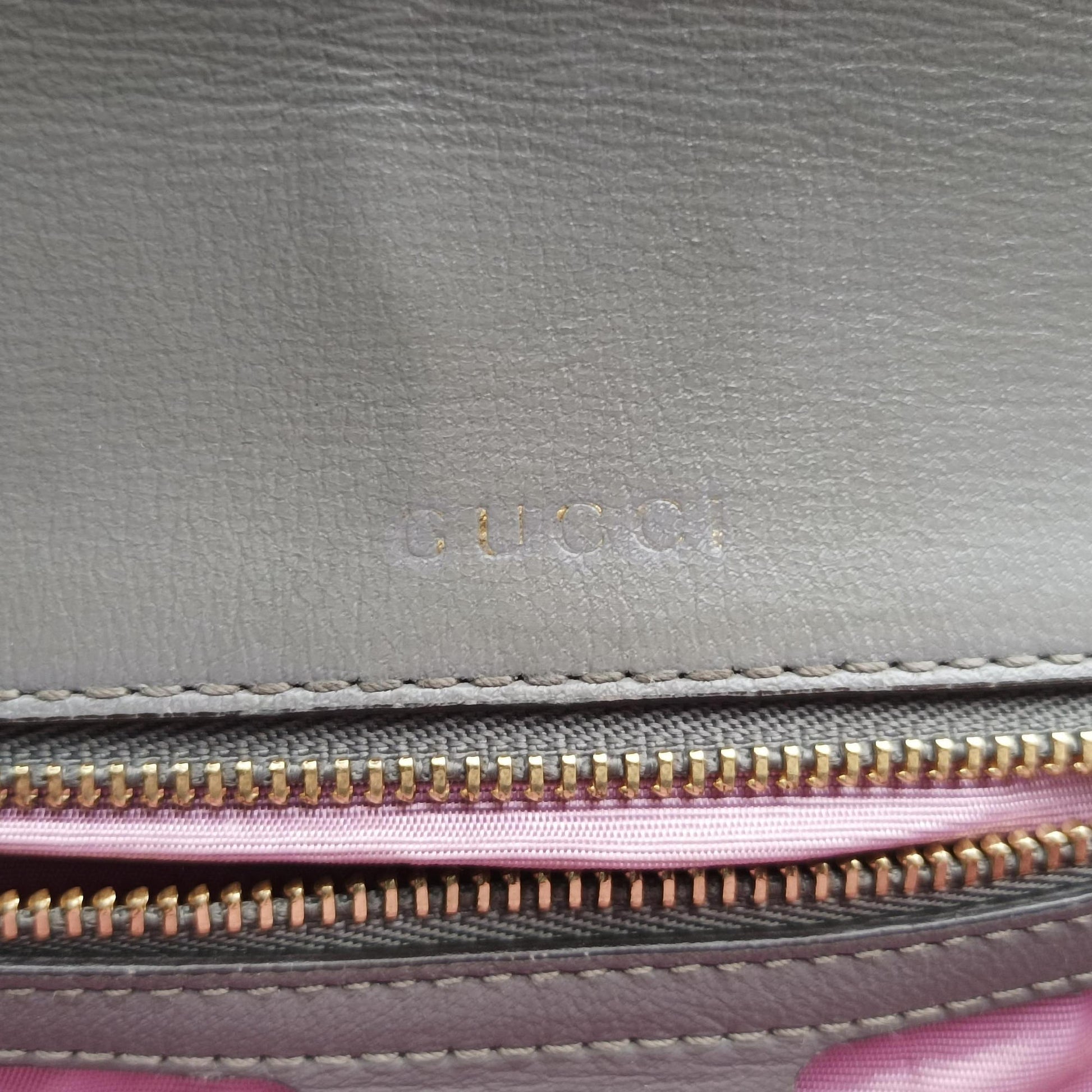 GG Ring GG Marmont Grey Leather 589474 A030215522GGリング GGマーモント グレー レザー 589474 A030215522