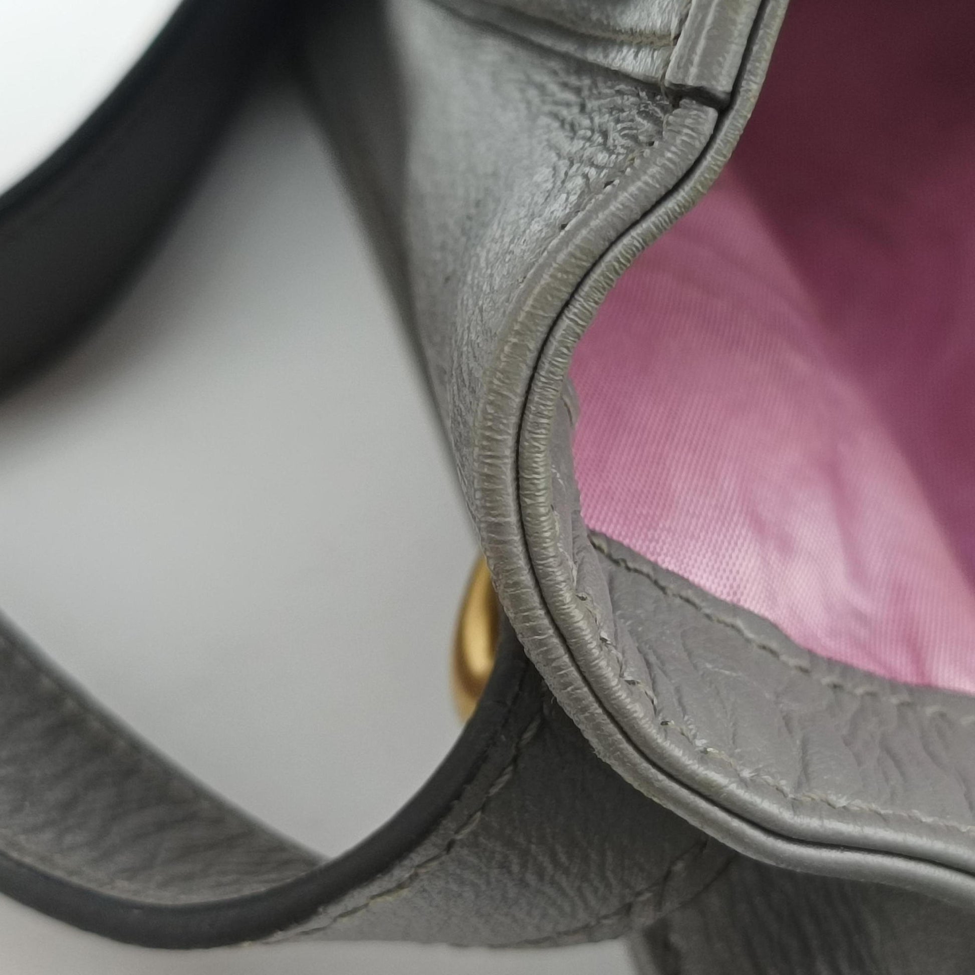 GG Ring GG Marmont Grey Leather 589474 A030215522GGリング GGマーモント グレー レザー 589474 A030215522