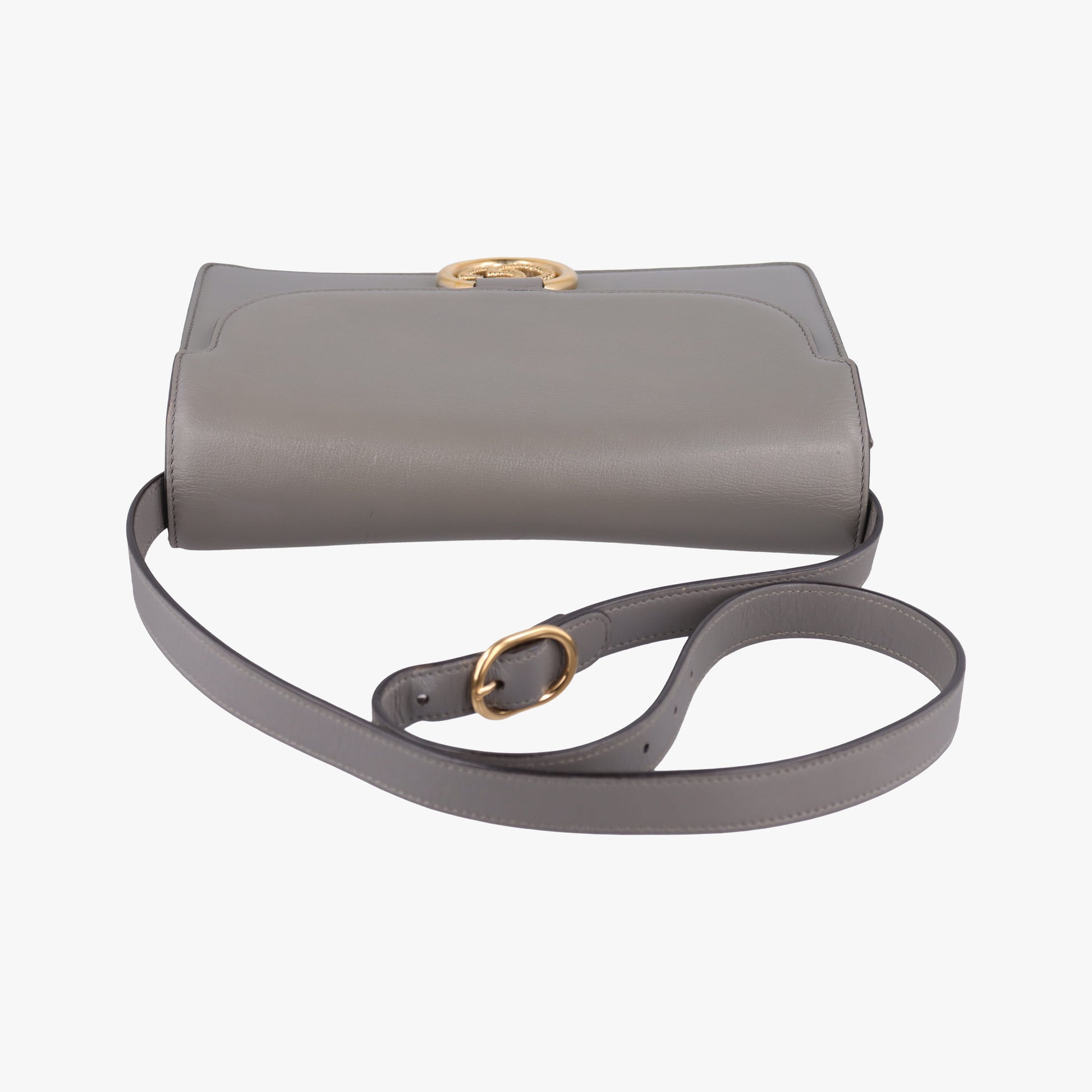 GG Ring GG Marmont Grey Leather 589474 A030215522GGリング GGマーモント グレー レザー 589474 A030215522