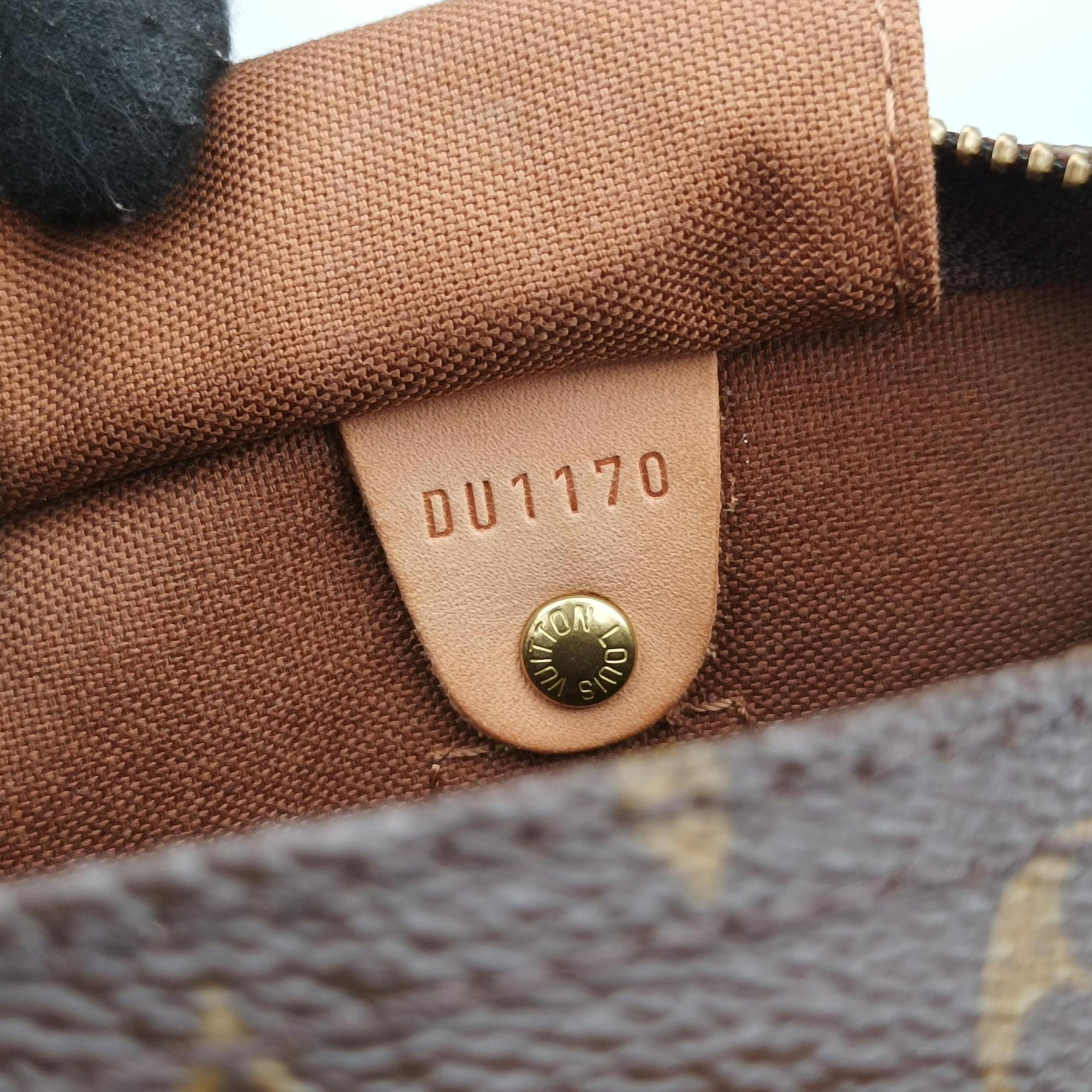 Speedy Bandouliere 30 brown×multi Monogram Canvas DU1170スピーディ バンドリエール30 モノグラム/ブラウン×マルチ モノグラムキャンバス DU1170