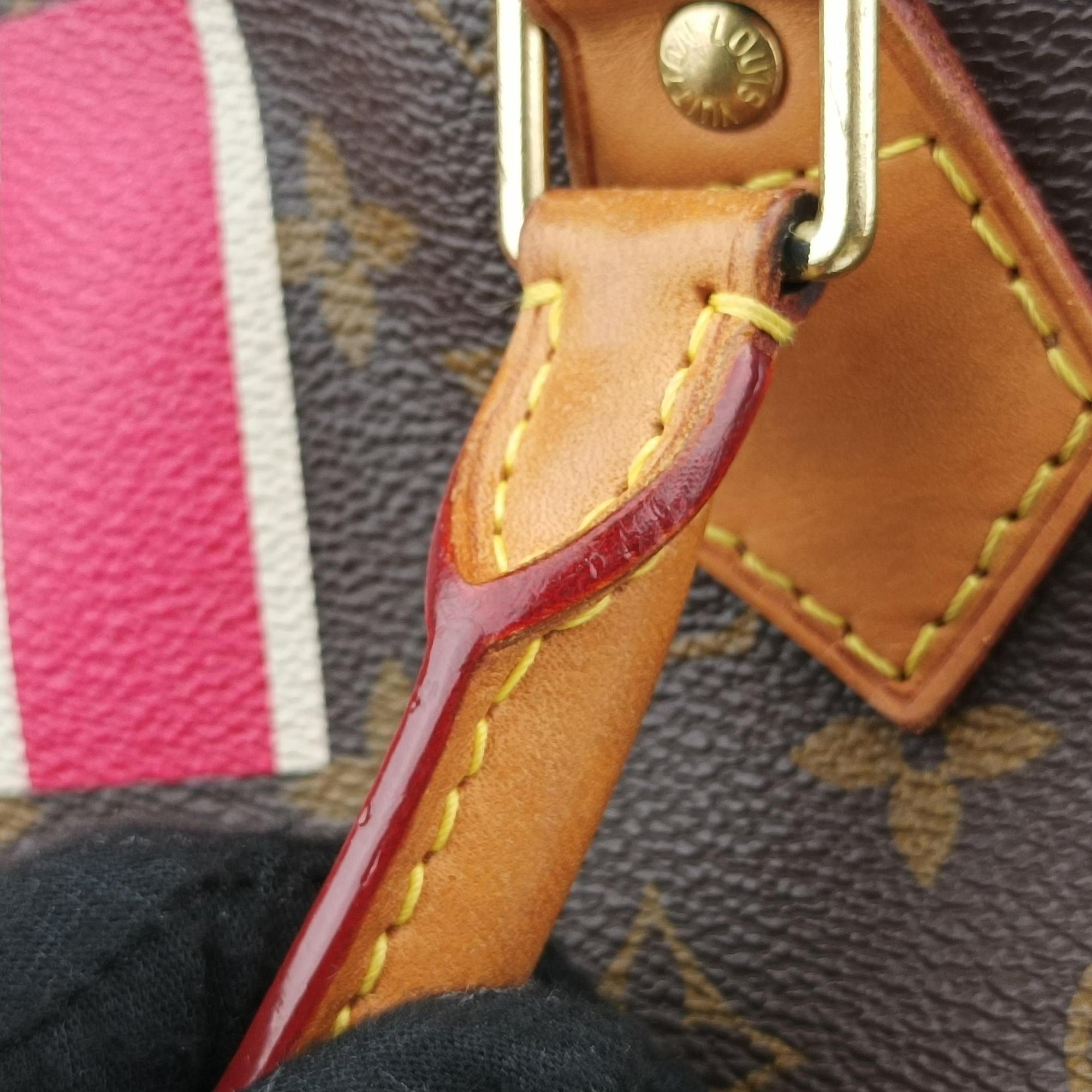 Speedy Bandouliere 30 brown×multi Monogram Canvas DU1170スピーディ バンドリエール30 モノグラム/ブラウン×マルチ モノグラムキャンバス DU1170