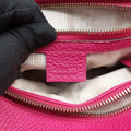Swing Top Handle Rose Leather 377772 E017530578スウィング ローズ レッド レザー 377772 E017530578