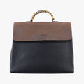Velazquez Brown × Black Calfskin ベラスケス ブラウン × ブラック レザー 