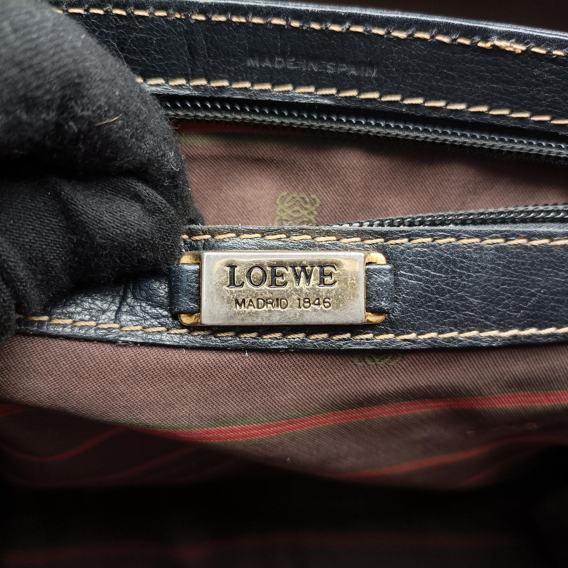 Velazquez Brown × Black Calfskin ベラスケス ブラウン × ブラック レザー 