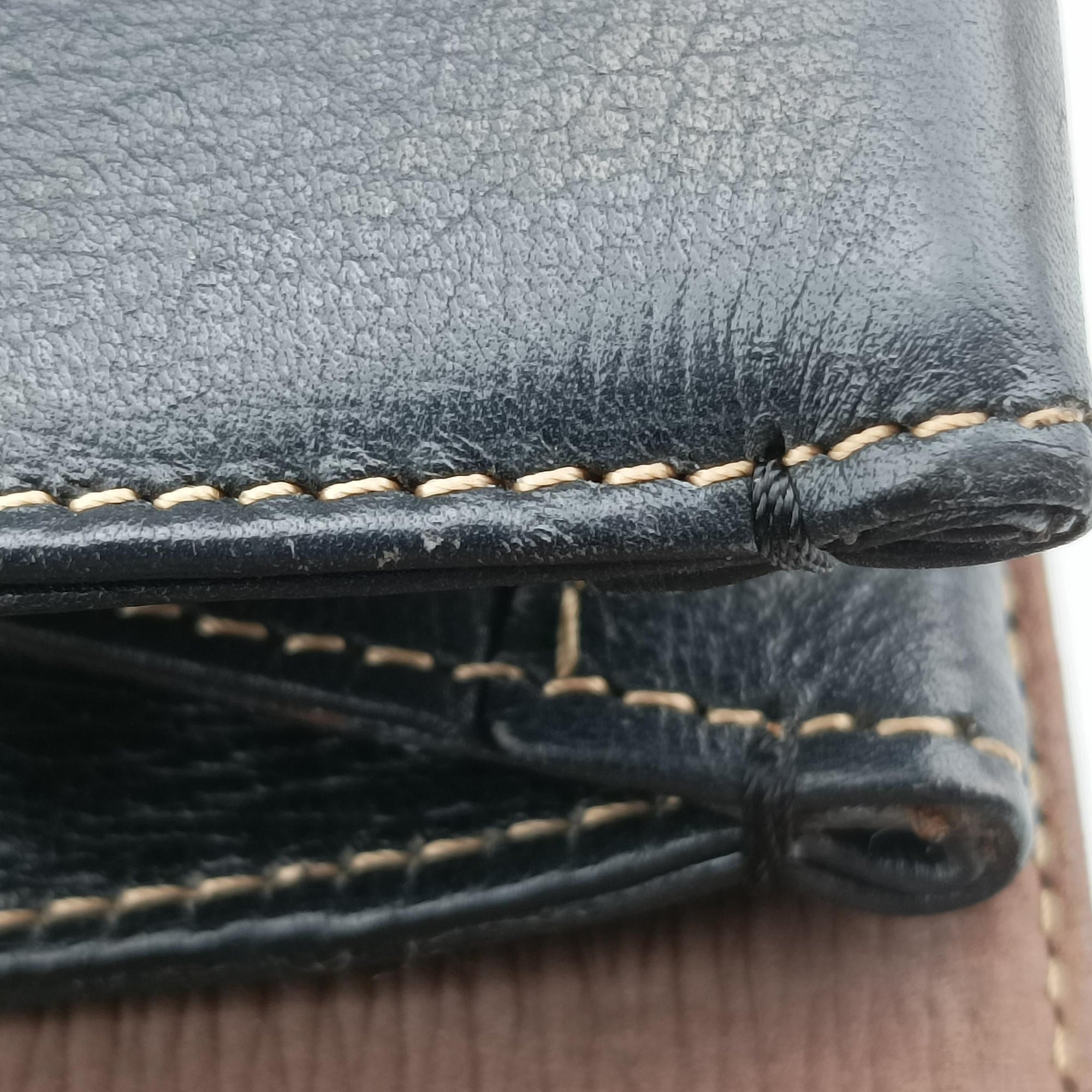 Velazquez Brown × Black Calfskin ベラスケス ブラウン × ブラック レザー 
