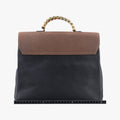 Velazquez Brown × Black Calfskin ベラスケス ブラウン × ブラック レザー 