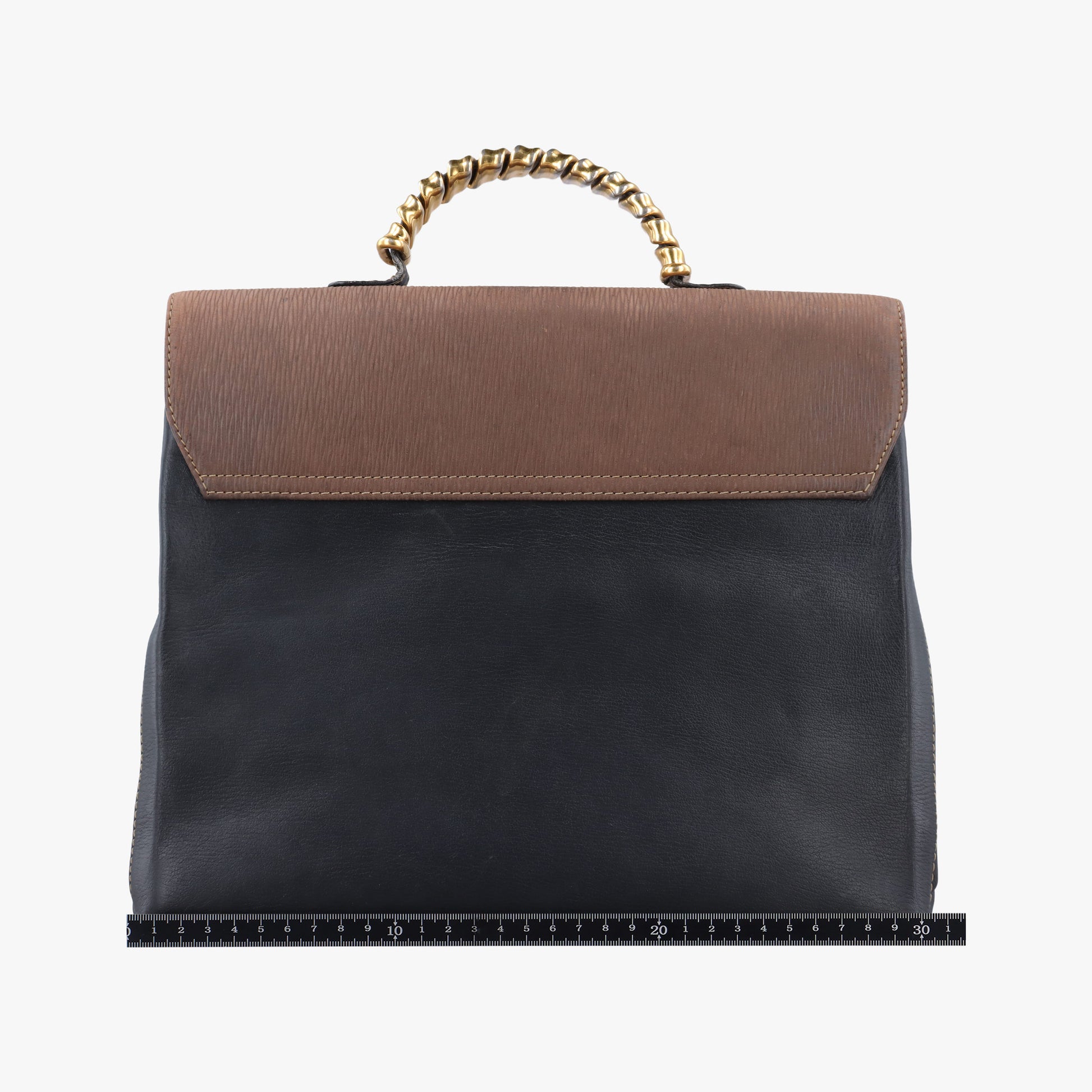 Velazquez Brown × Black Calfskin ベラスケス ブラウン × ブラック レザー 