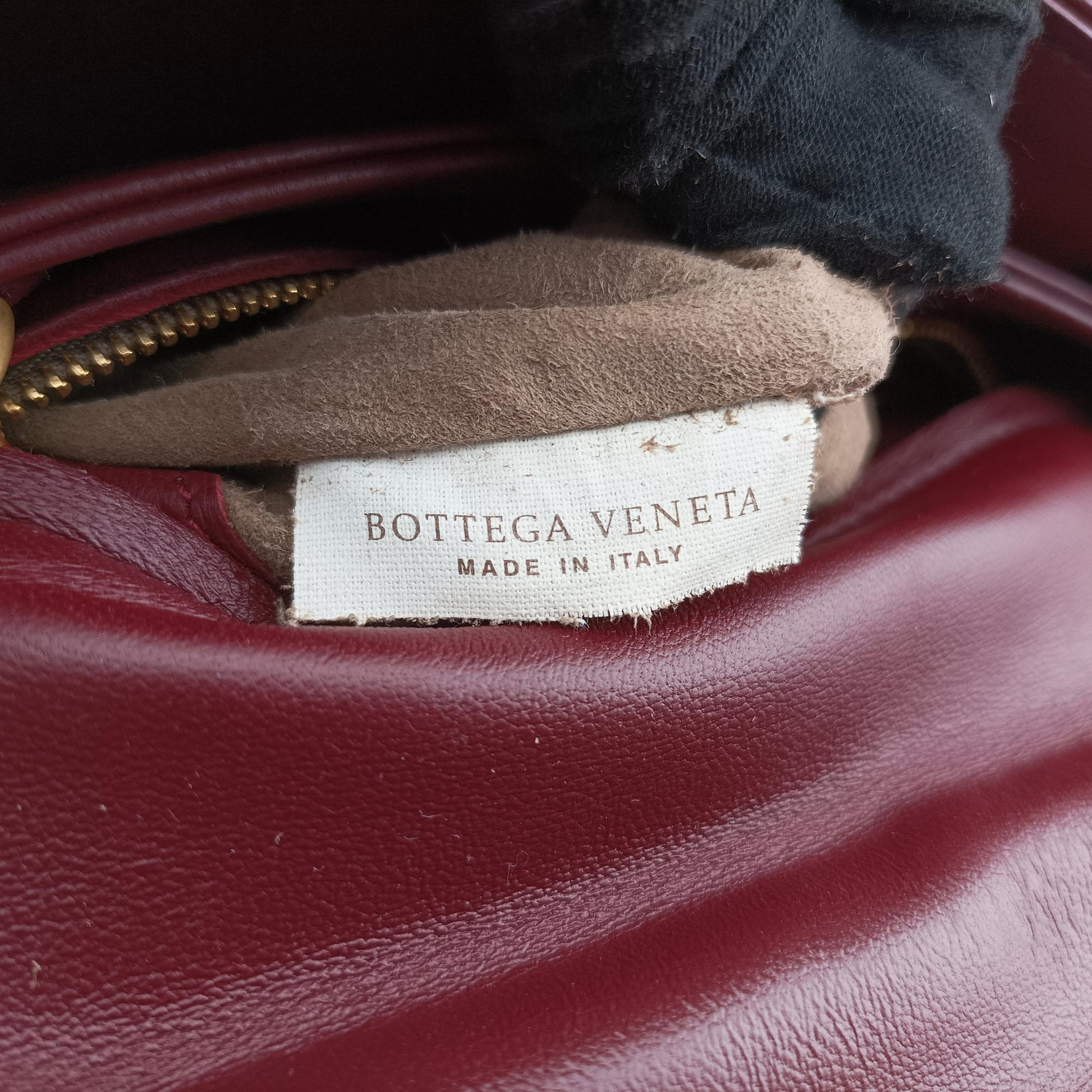 Intrecciato Olimpia Burgundy lambskin B07978985Pイントレチャート オリンピア ワインレッド ラムスキン B07978985P