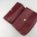 Intrecciato Olimpia Burgundy lambskin B07978985Pイントレチャート オリンピア ワインレッド ラムスキン B07978985P