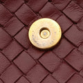 Intrecciato Olimpia Burgundy lambskin B07978985Pイントレチャート オリンピア ワインレッド ラムスキン B07978985P