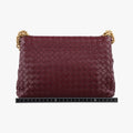Intrecciato Olimpia Burgundy lambskin B07978985Pイントレチャート オリンピア ワインレッド ラムスキン B07978985P
