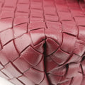 Intrecciato Olimpia Burgundy lambskin B07978985Pイントレチャート オリンピア ワインレッド ラムスキン B07978985P