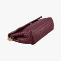 Intrecciato Olimpia Burgundy lambskin B07978985Pイントレチャート オリンピア ワインレッド ラムスキン B07978985P