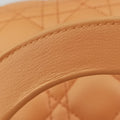 Lady Dior Orange lambskin 16-BO-1102レディディオール オレンジ ラムスキン 16-BO-1102