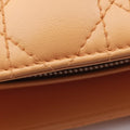 Lady Dior Orange lambskin 16-BO-1102レディディオール オレンジ ラムスキン 16-BO-1102
