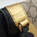 Osiride beige×Black×Golden PVC coated canvas×leather 500781 D023180432オジリデ ベージュ×ブラック×ゴールド PVCコーティングキャンバス×レザー 500781 D023180432