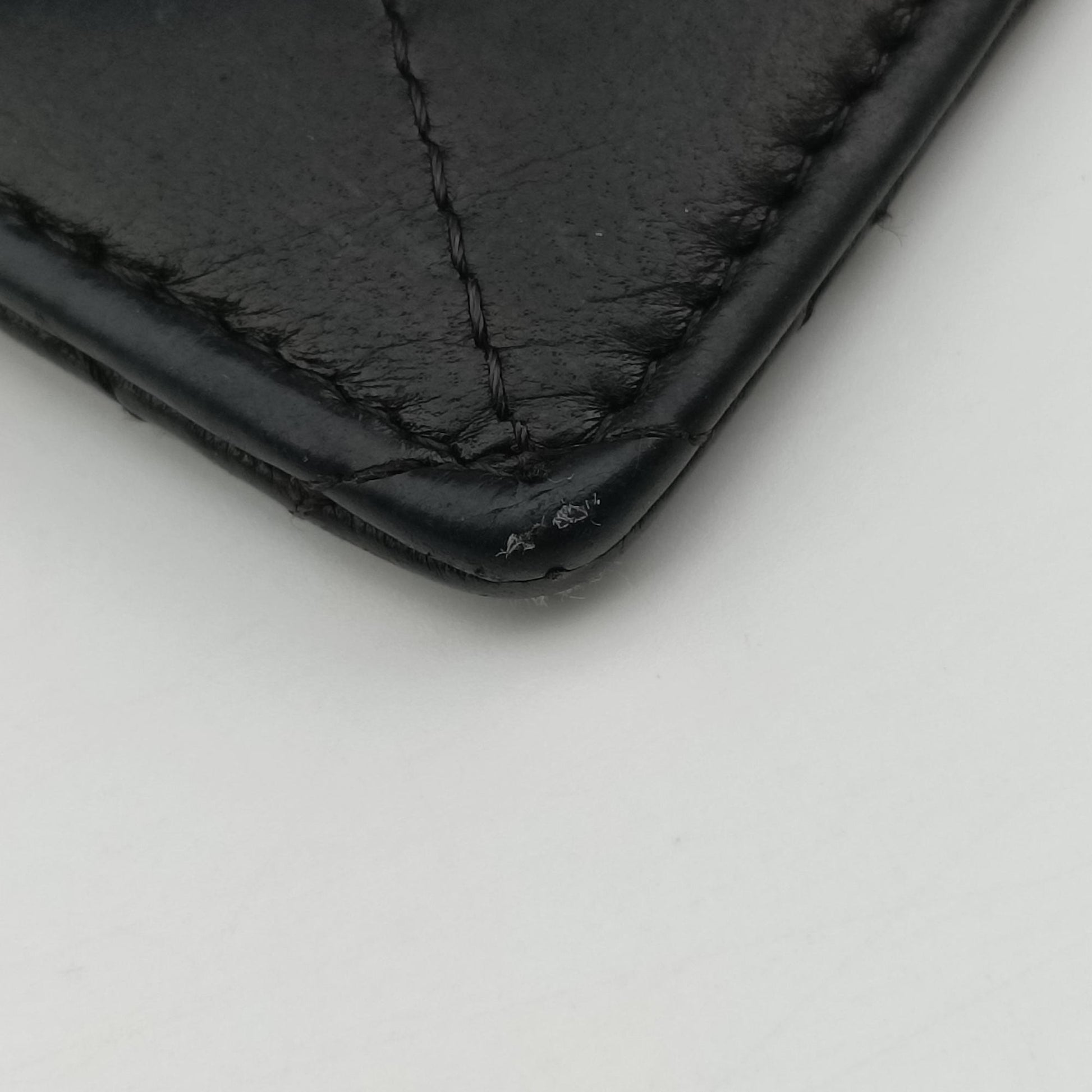 CC Logo Matelasse Card Case Black lambskin AP0711 28444971ココマーク マトラッセ  カードケース ブラック ラムスキン AP0711 28444971