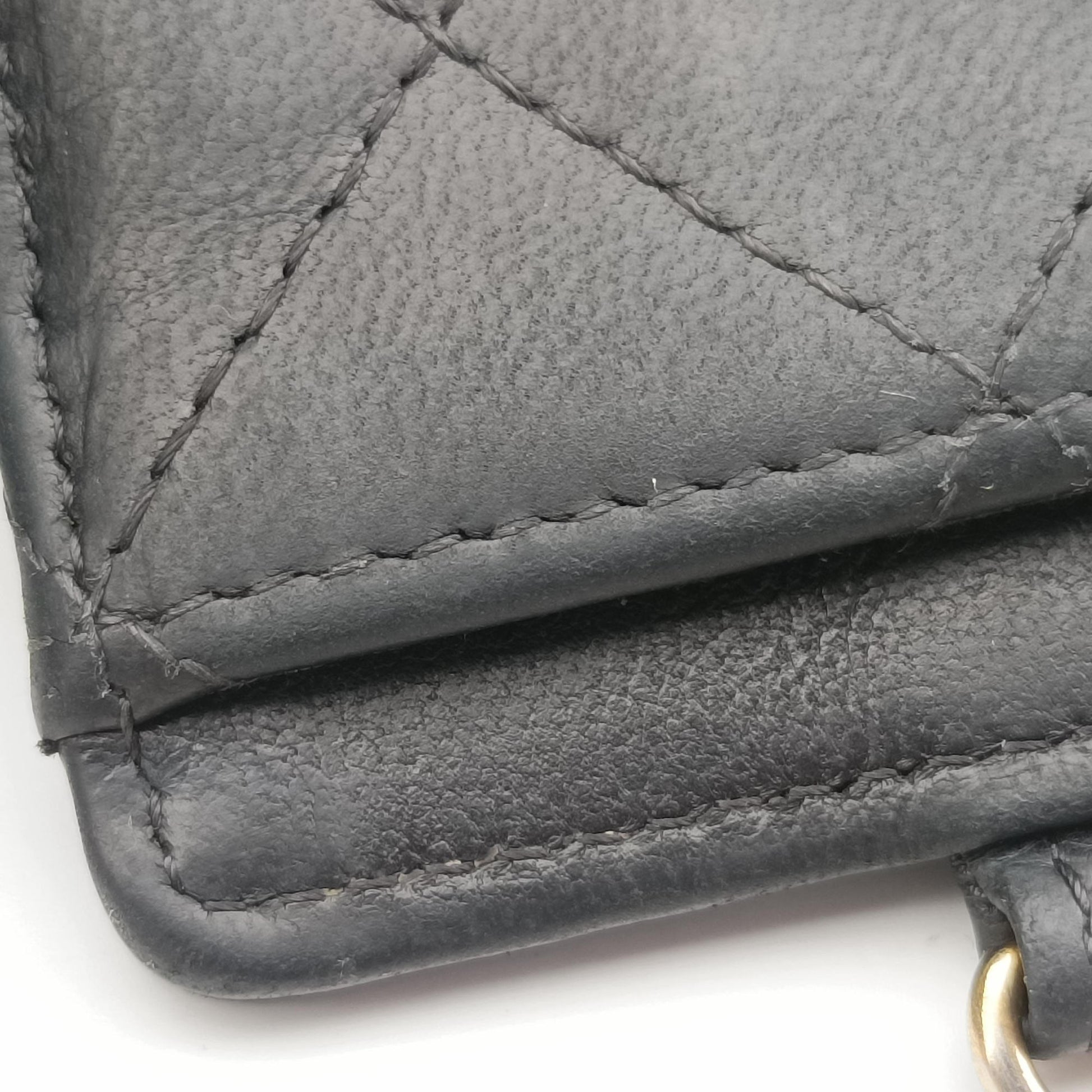 CC Logo Matelasse Card Case Black lambskin AP0711 28444971ココマーク マトラッセ  カードケース ブラック ラムスキン AP0711 28444971