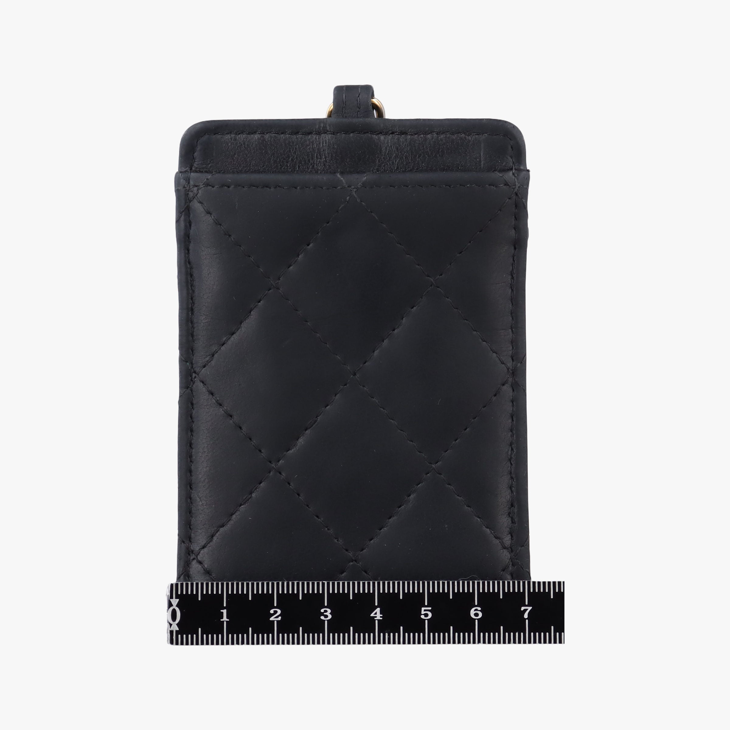 CC Logo Matelasse Card Case Black lambskin AP0711 28444971ココマーク マトラッセ  カードケース ブラック ラムスキン AP0711 28444971