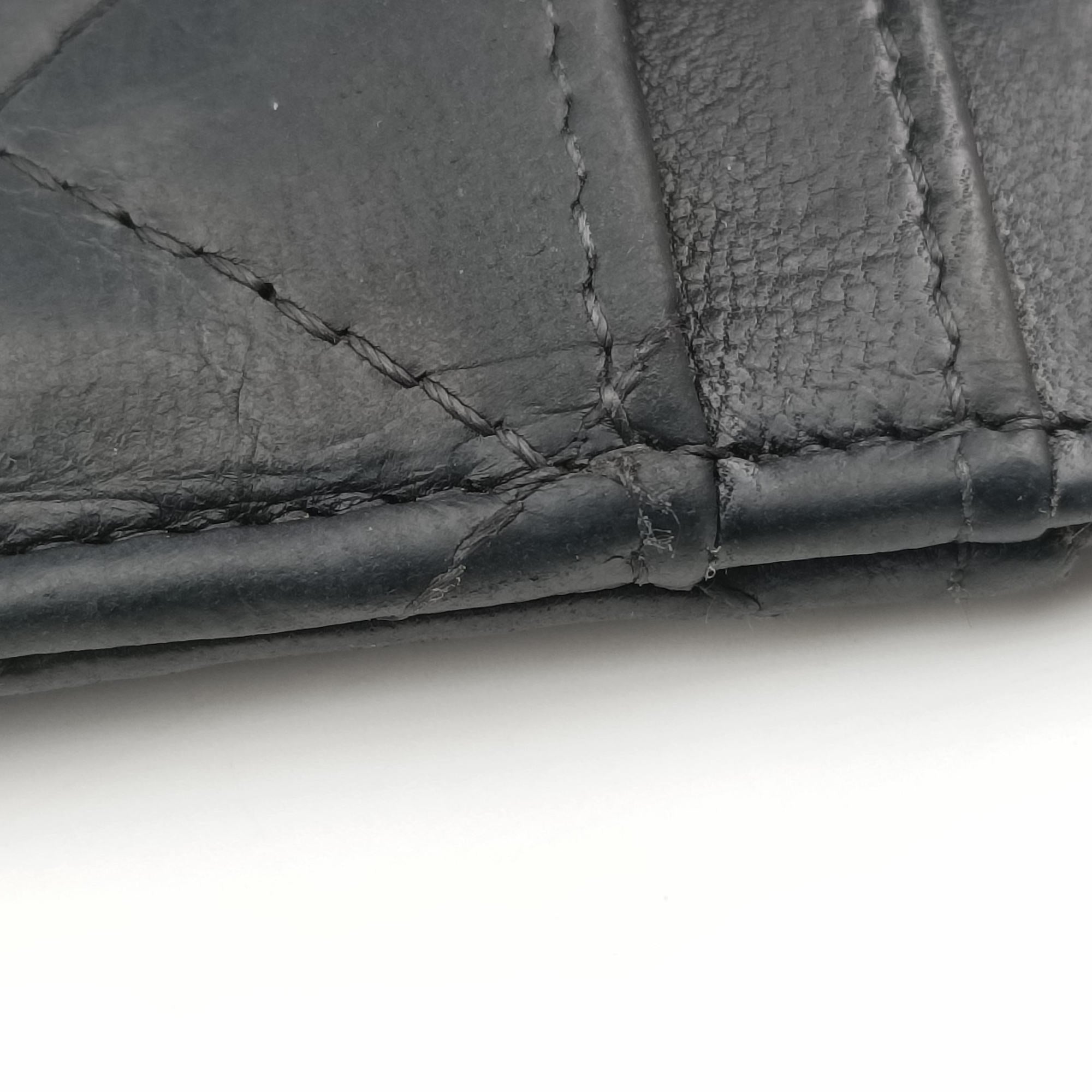 CC Logo Matelasse Card Case Black lambskin AP0711 28444971ココマーク マトラッセ  カードケース ブラック ラムスキン AP0711 28444971