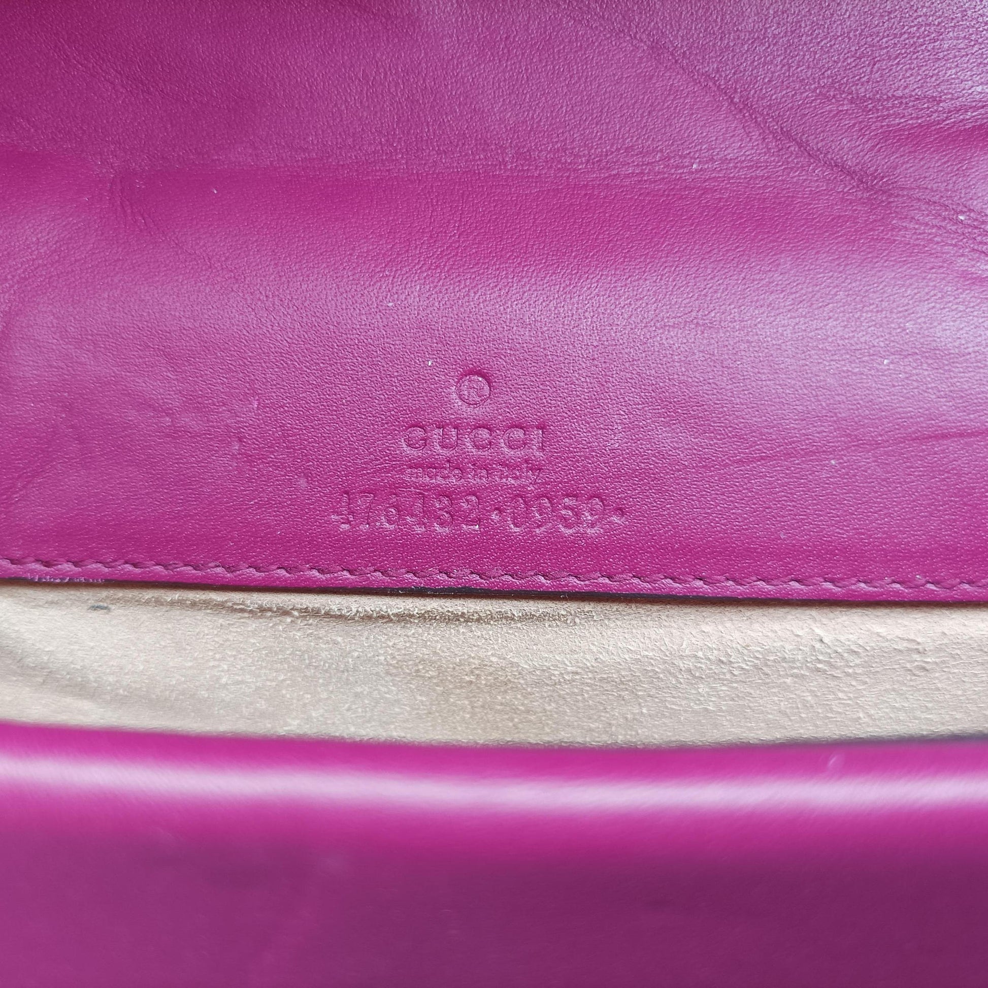 Dionysus Purple velour×Leather 476432 ディオニュソス パープル ベロア×レザー 476432 