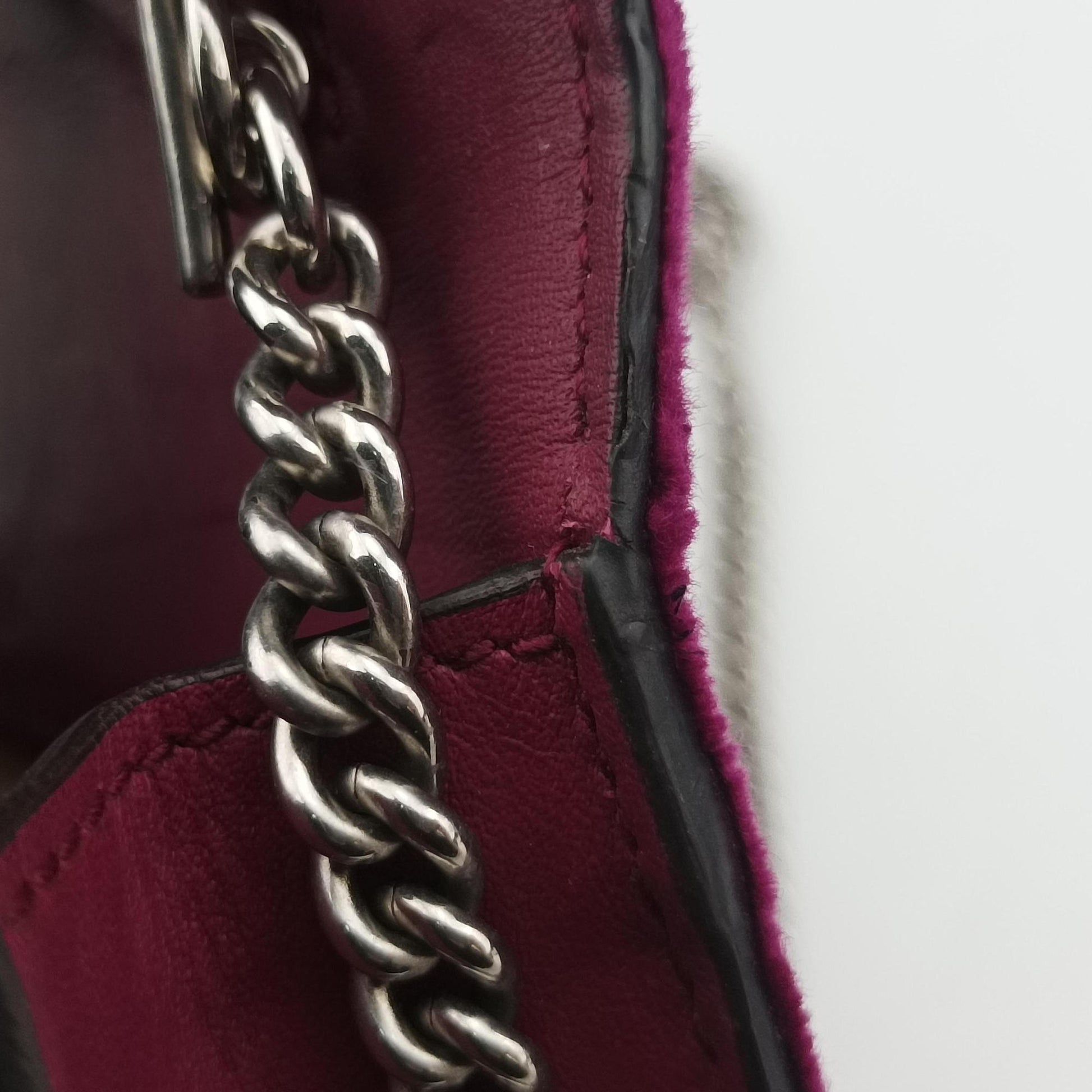 Dionysus Purple velour×Leather 476432 ディオニュソス パープル ベロア×レザー 476432 