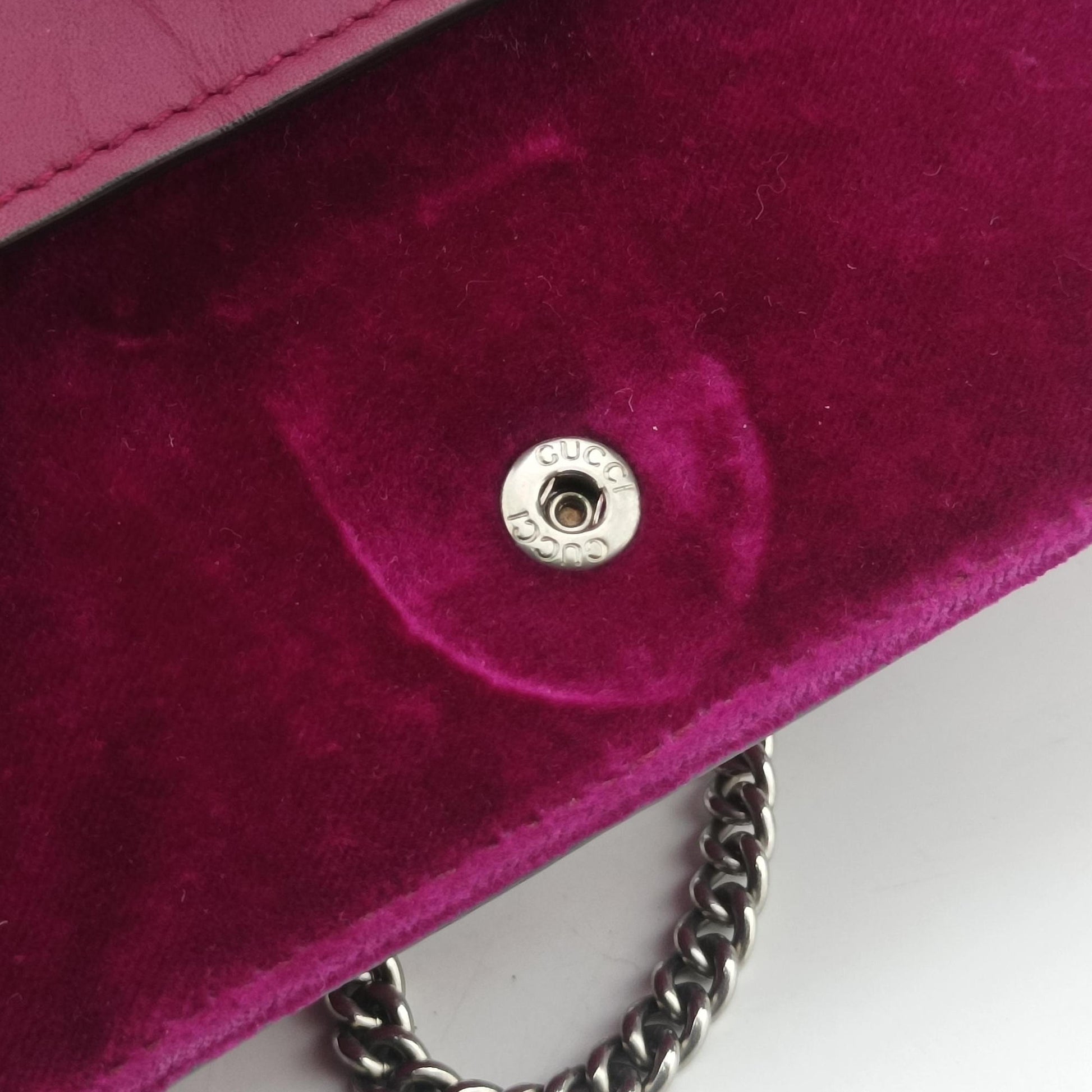 Dionysus Purple velour×Leather 476432 ディオニュソス パープル ベロア×レザー 476432 