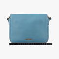 Push-Lock Flap Blue Leather 197プッシュロック フラップ ブルー レザー 197