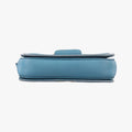 Push-Lock Flap Blue Leather 197プッシュロック フラップ ブルー レザー 197