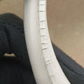 Amazona White×Beige Suede×leather アマソナ ホワイト×ベージュ スエード×レザー 