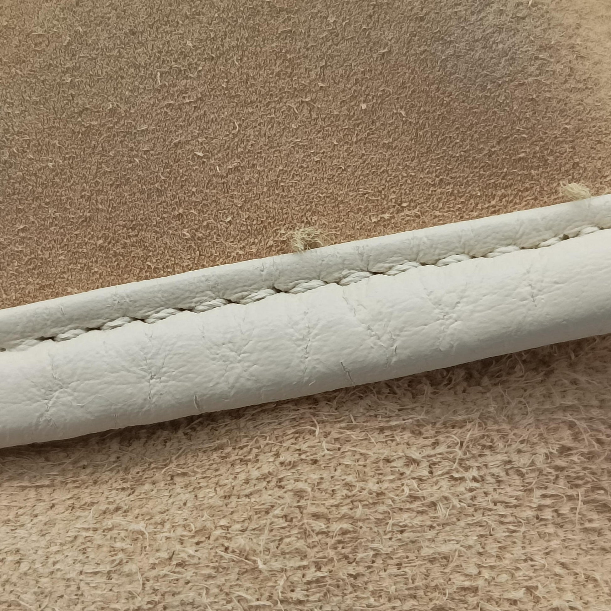 Amazona White×Beige Suede×leather アマソナ ホワイト×ベージュ スエード×レザー 