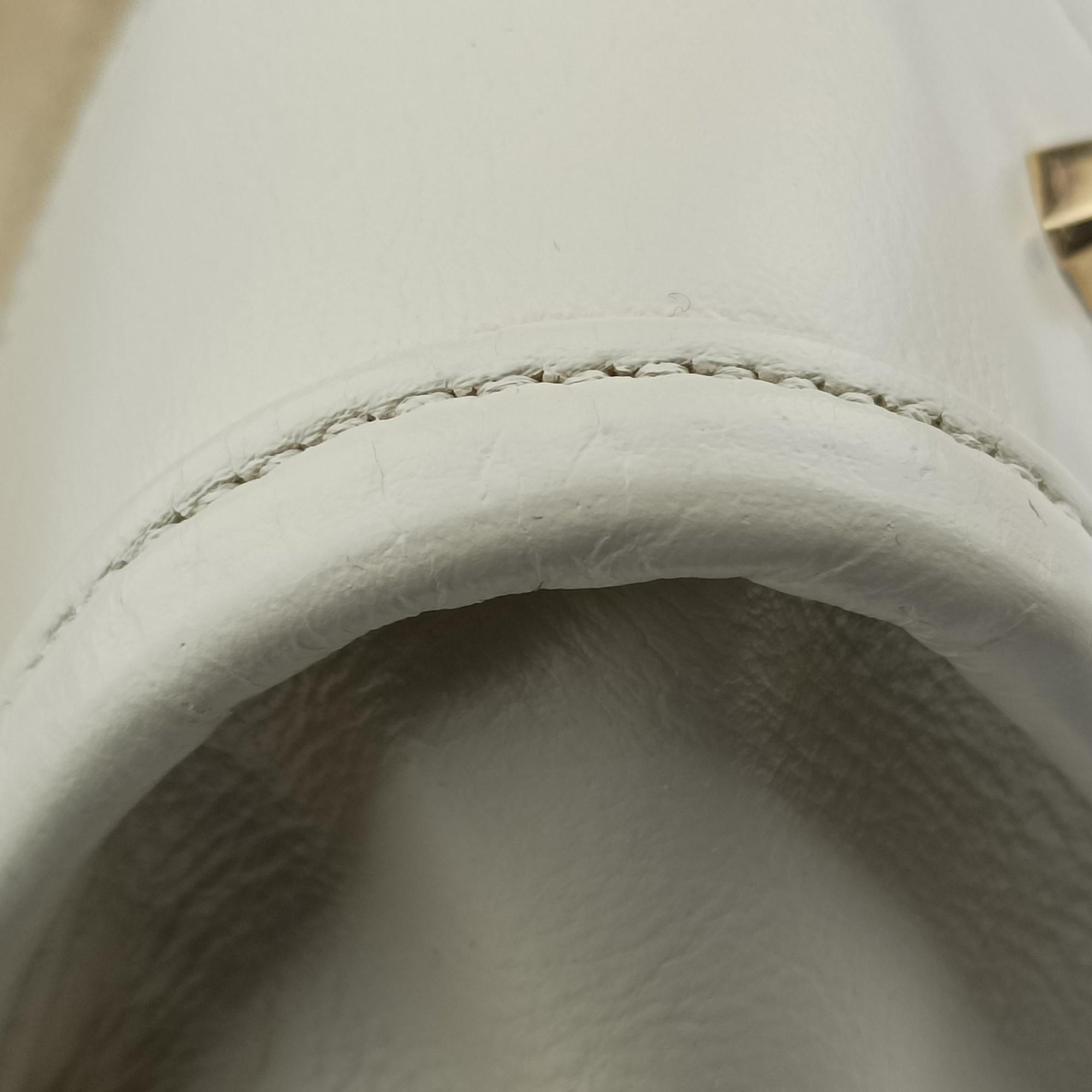 Amazona White×Beige Suede×leather アマソナ ホワイト×ベージュ スエード×レザー 