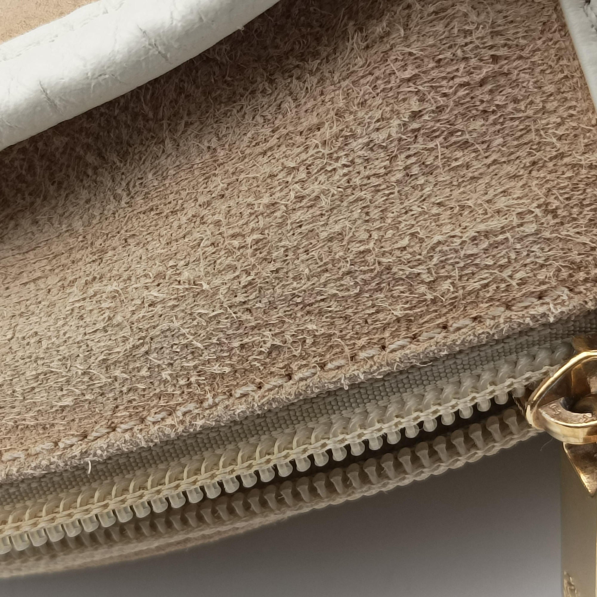 Amazona White×Beige Suede×leather アマソナ ホワイト×ベージュ スエード×レザー 