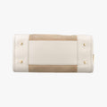 Amazona White×Beige Suede×leather アマソナ ホワイト×ベージュ スエード×レザー 