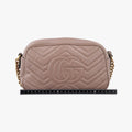 GG Marmont beige Leather 447632 A022556321GGマーモント ベージュ レザー 447632 A022556321