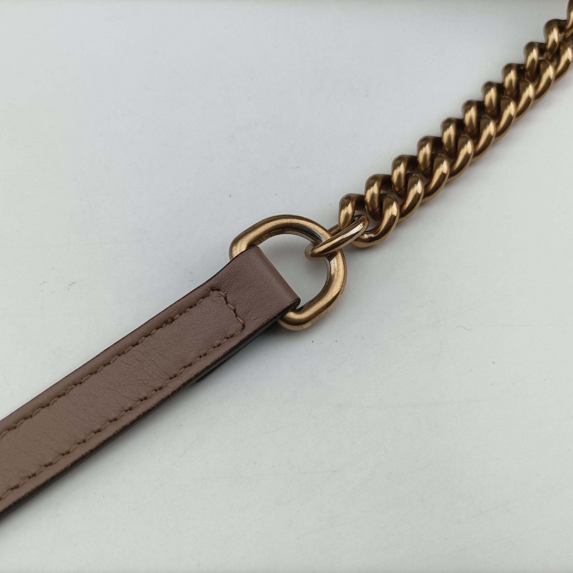 GG Marmont beige Leather 447632 A022556321GGマーモント ベージュ レザー 447632 A022556321