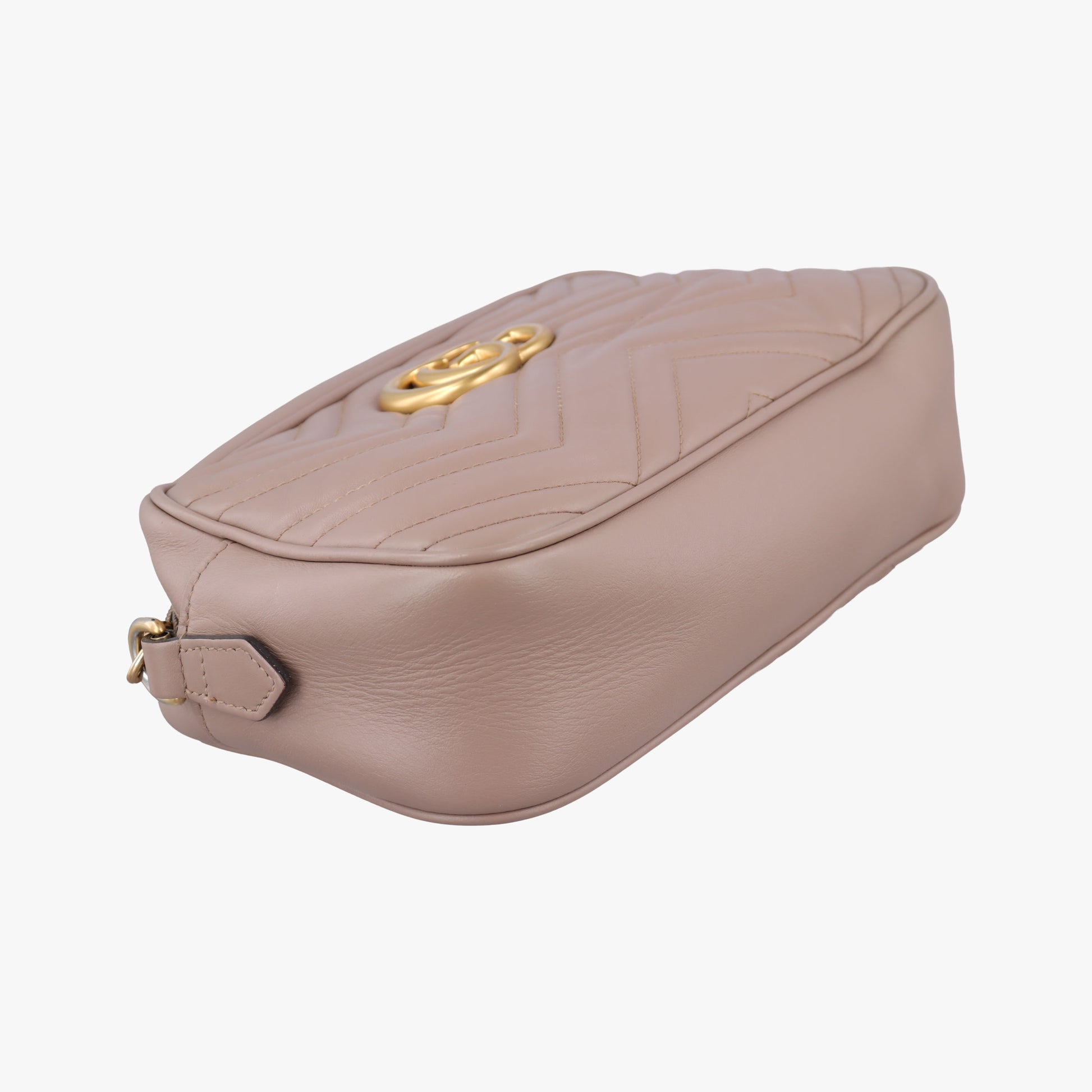 GG Marmont beige Leather 447632 A022556321GGマーモント ベージュ レザー 447632 A022556321
