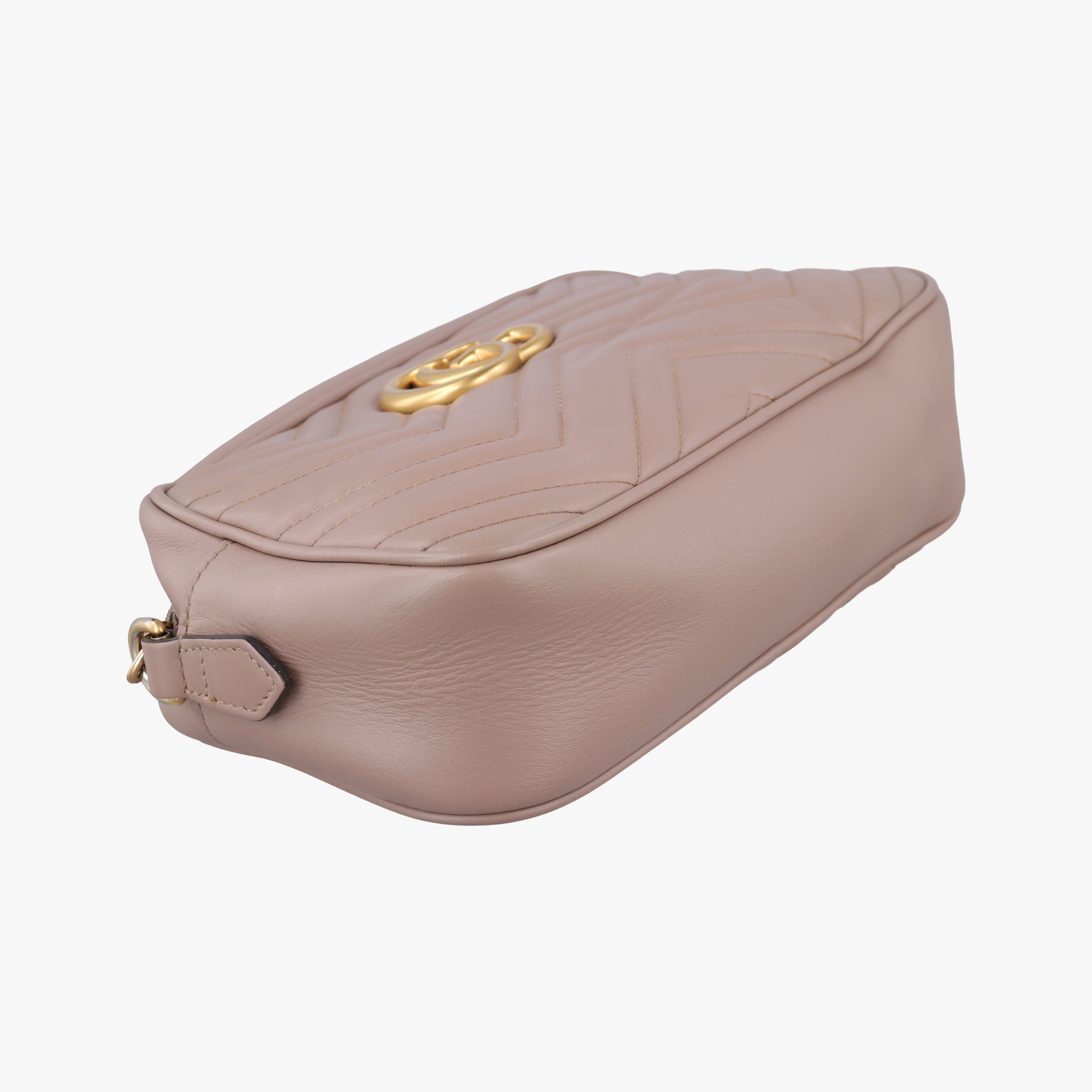 GG Marmont beige Leather 447632 A022556321GGマーモント ベージュ レザー 447632 A022556321