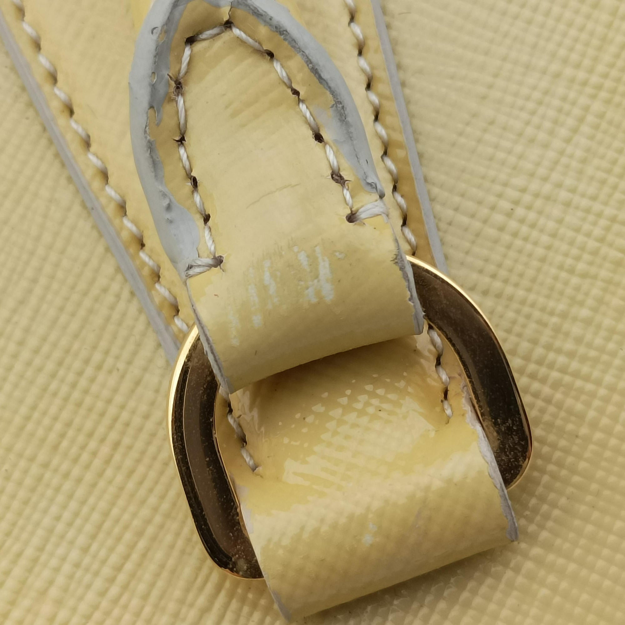 Promenade Yellow SAFFIANO Leather BN2558 7 Bプロムナード イエロー サフィアーノレザー BN2558 7 B