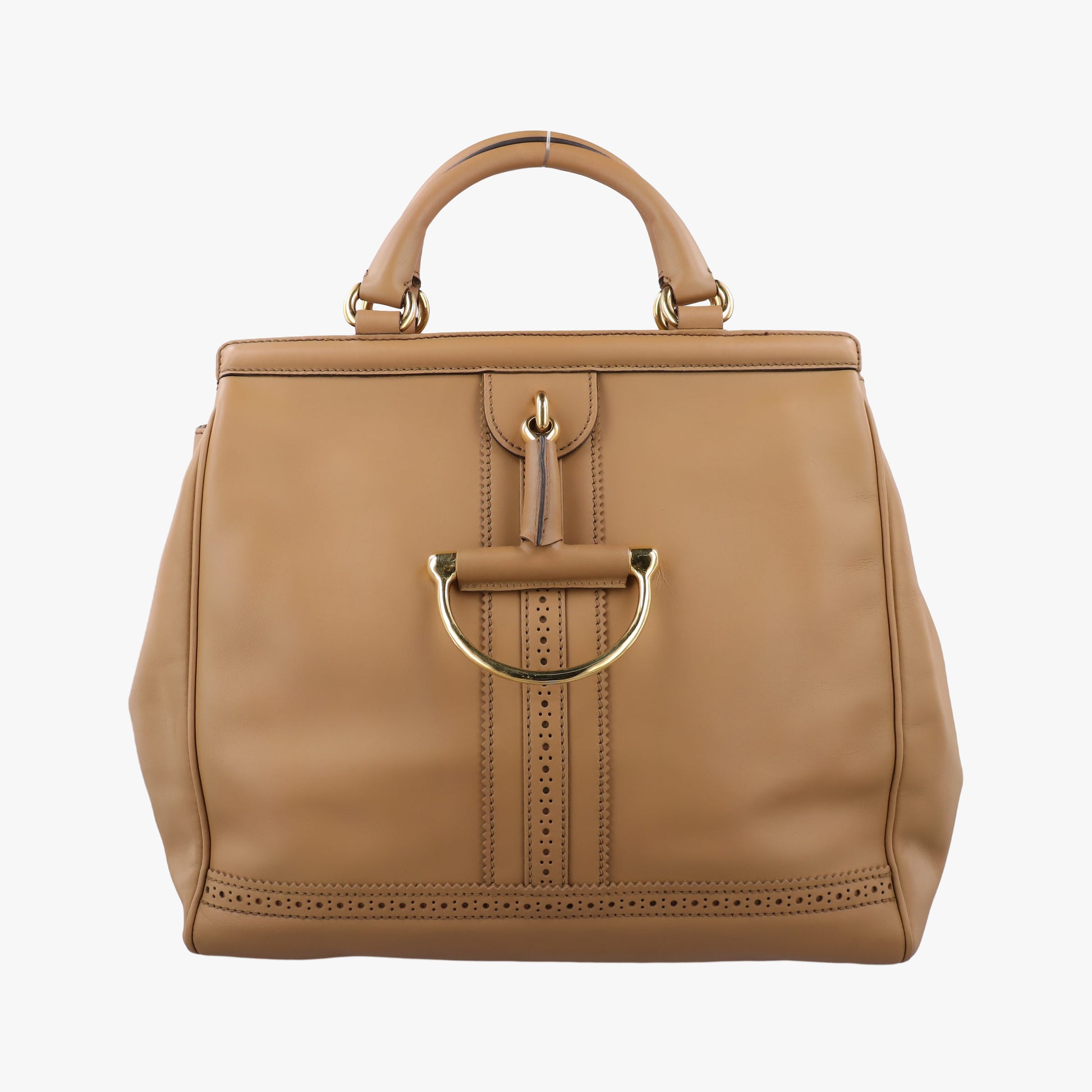 horse bit Brown leather 296900 E012159461ホースビット ブラウン レザー 296900 E012159461