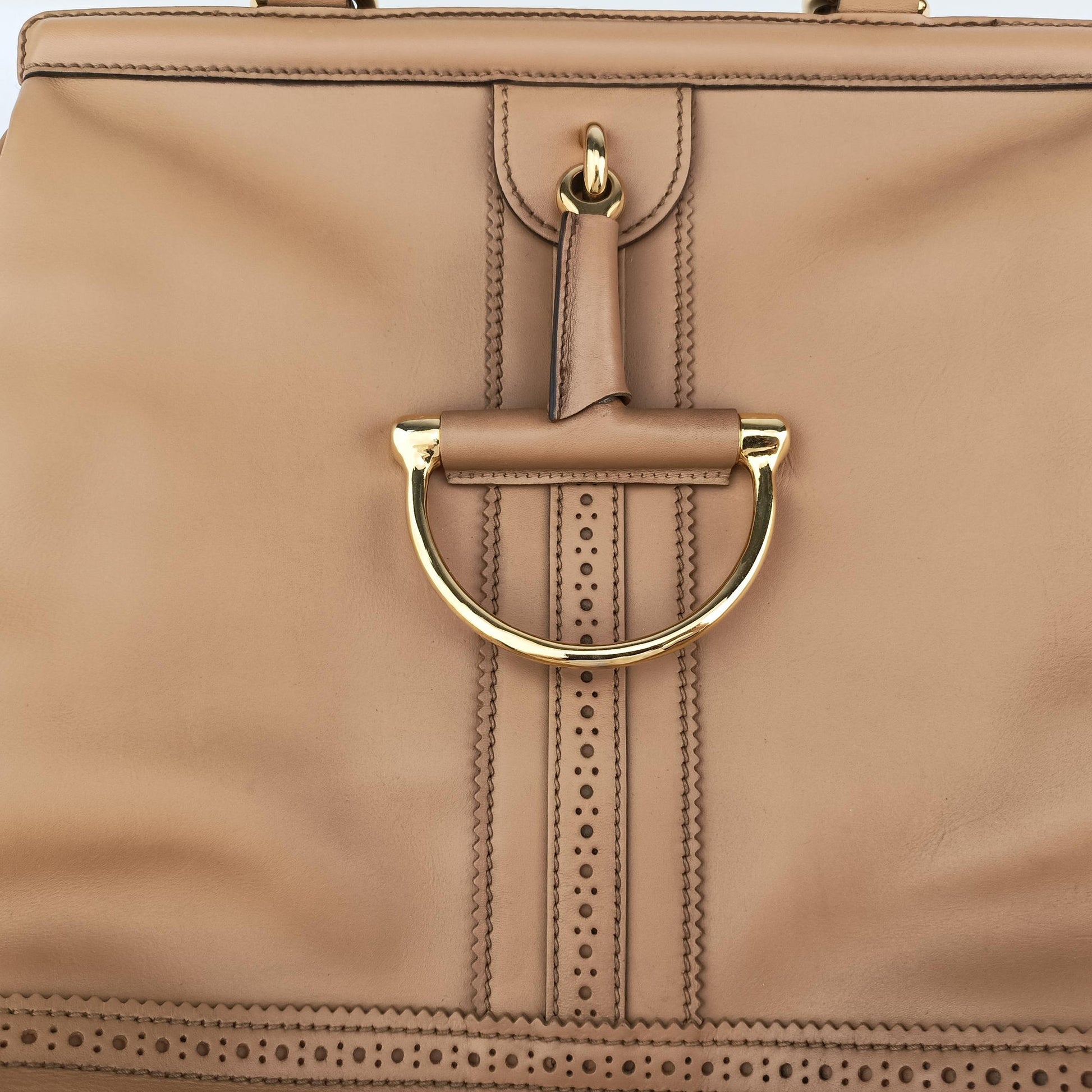horse bit Brown leather 296900 E012159461ホースビット ブラウン レザー 296900 E012159461