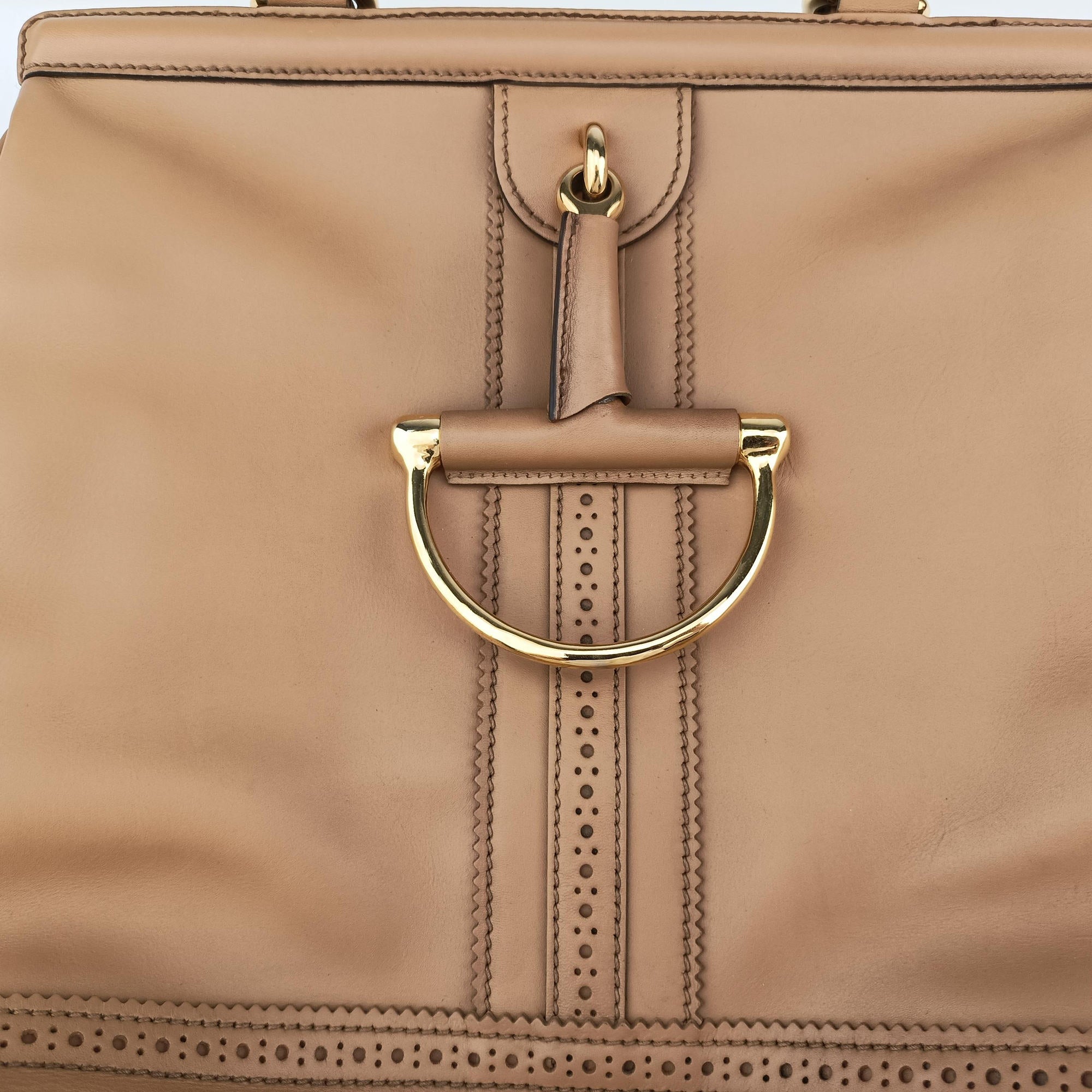 horse bit Brown leather 296900 E012159461ホースビット ブラウン レザー 296900 E012159461