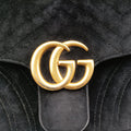 GG Marmont Black velour 443497 B024142631GGマーモント ブラック ベロア 443497 B024142631